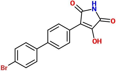 (图片) MC010456 4-(4'-Br-4-biphenylyl)-5-hydroxy-1H-pyrrole-2,3-dione